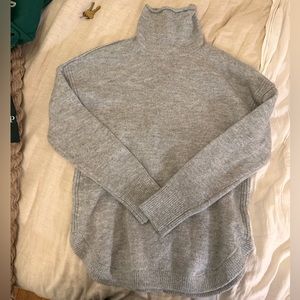 Gap Grey Turtleneck Sweater L